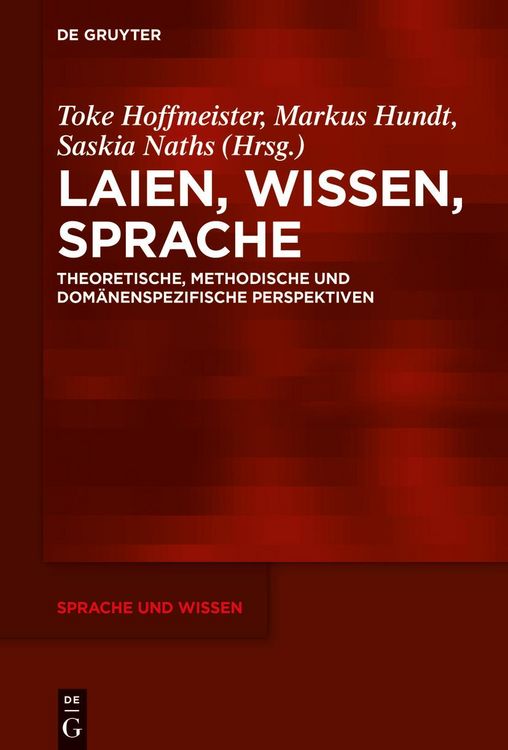 Produktbild: Laien, Wissen, Sprache