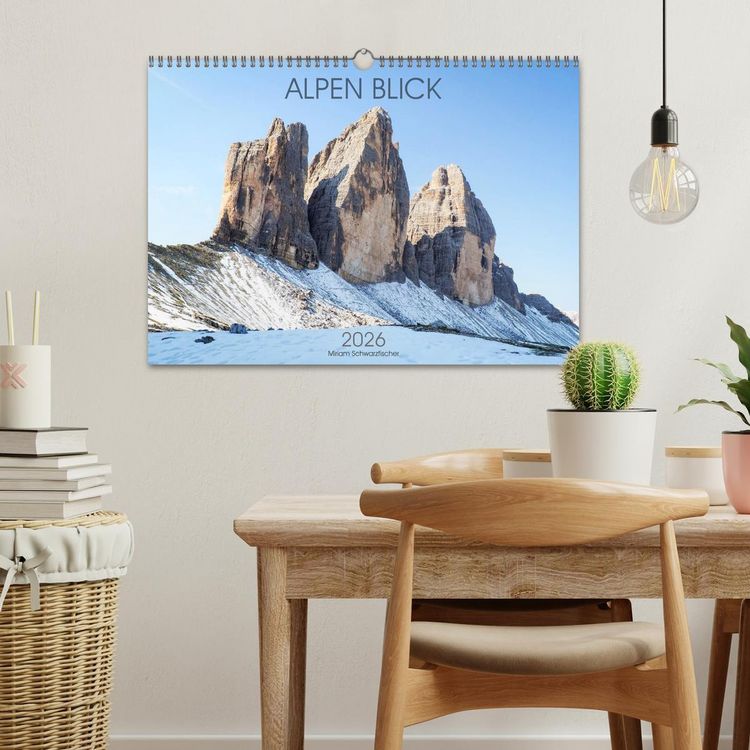 Produktbild: ALPEN BLICK (Wandkalender 2026 DIN A3 quer), CALVENDO Monatskalender
