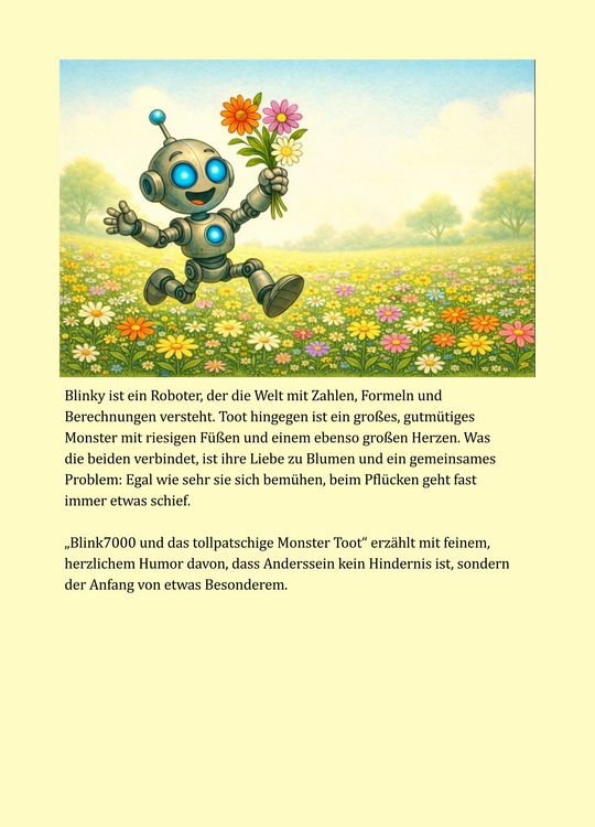 Produktbild: Blink 7000 und das tollpatschige Monster Toot