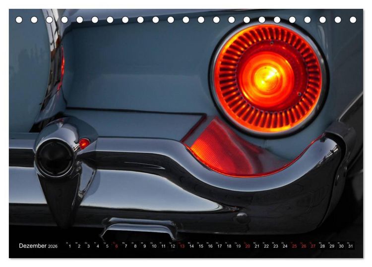 Produktbild: The art of mobility - american cars from the 50s & 60s (Part 2) (Tischkalender 2026 DIN A5 quer), CALVENDO Monatskalender
