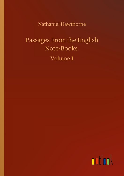 Produktbild: Passages From the English Note-Books