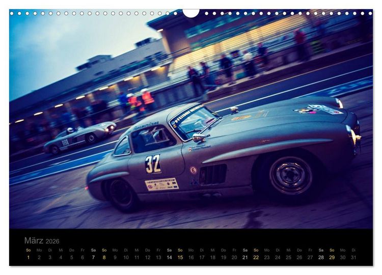 Produktbild: Mercedes Benz 300SL - Racing (Wandkalender 2026 DIN A3 quer), CALVENDO Monatskalender
