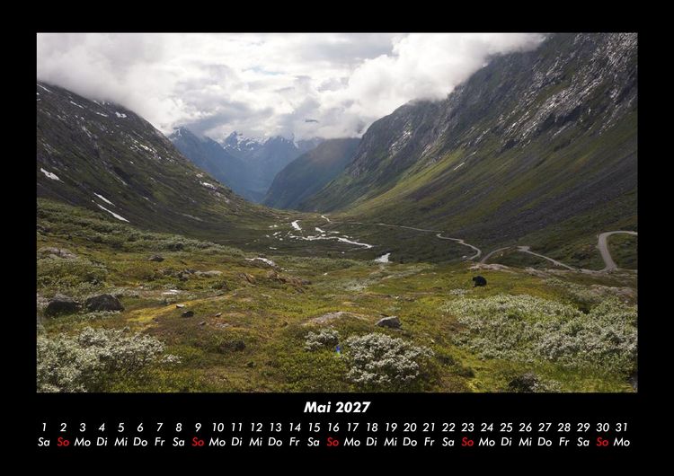Produktbild: Berge 2027 Fotokalender DIN A3