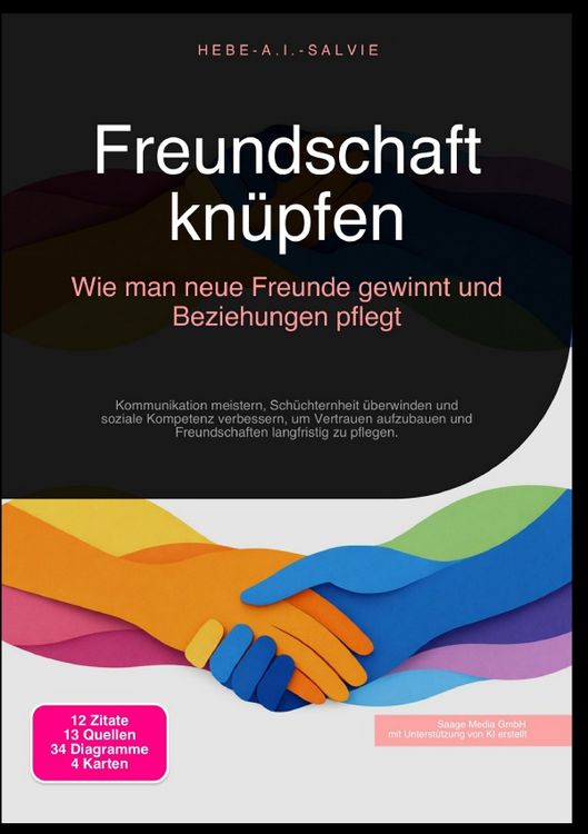 Produktbild: Freundschaft kn&uuml;pfen: Wie man neue Freunde gewinnt und Beziehungen pflegt