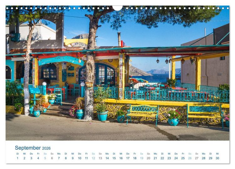 Produktbild: Kalimera Kalymnos (Wandkalender 2026 DIN A3 quer), CALVENDO Monatskalender