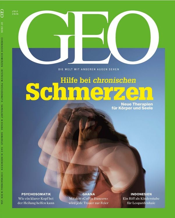 Produktbild: GEO 07/2026 - Hilfe bei chronische Schmerzen
