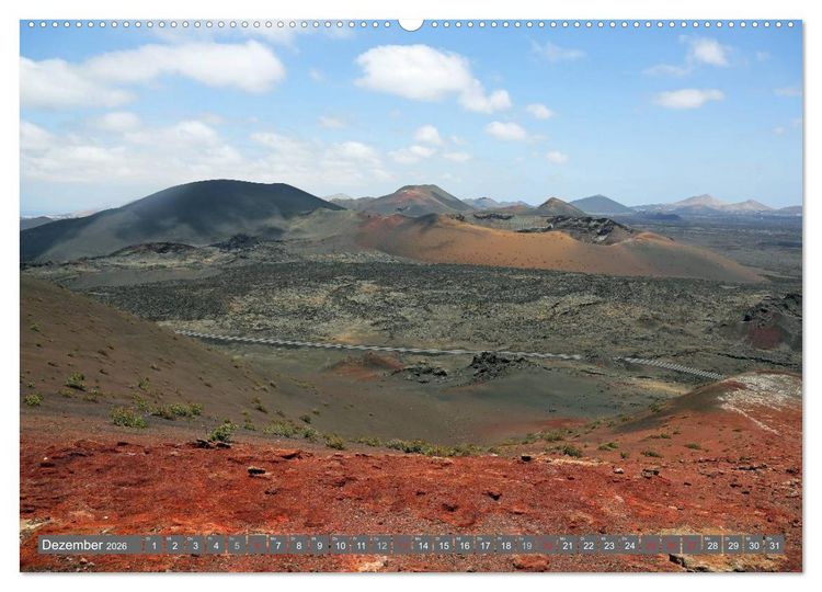 Produktbild: Urlaub auf Lanzarote (hochwertiger Premium Wandkalender 2026 DIN A2 quer), Kunstdruck in Hochglanz