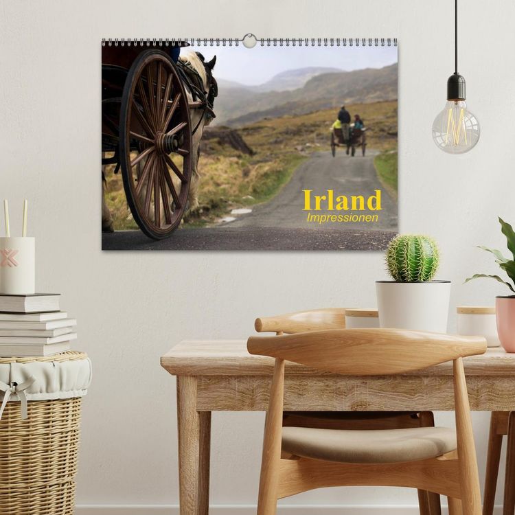 Produktbild: Irland &bull; Impressionen (Wandkalender 2026 DIN A3 quer), CALVENDO Monatskalender