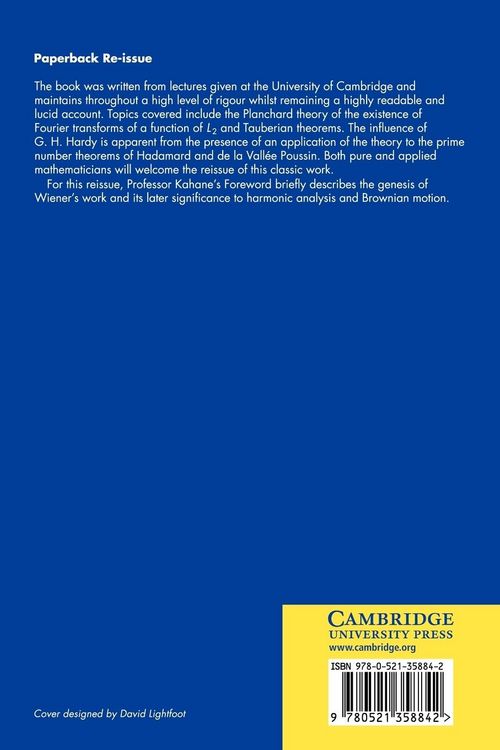 Produktbild: The Fourier Integral and Certain of Its Applications