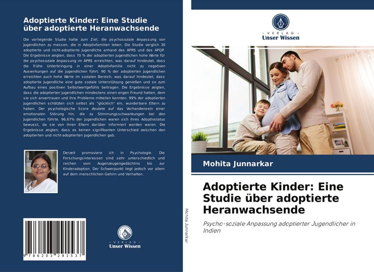 Produktbild: Adoptierte Kinder: Eine Studie &uuml;ber adoptierte Heranwachsende