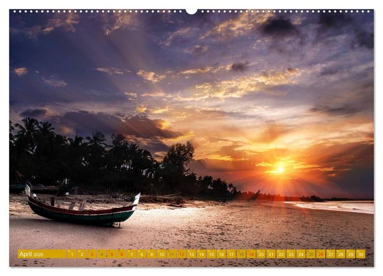 Produktbild: Kuba &bull; Impressionen (Wandkalender 2026 DIN A2 quer), CALVENDO Monatskalender