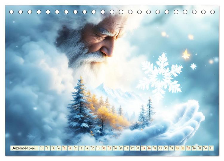 Produktbild: W&auml;chter der Natur (Tischkalender 2026 DIN A5 quer), CALVENDO Monatskalender