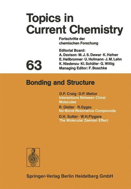 Produktbild: Bonding and Structure