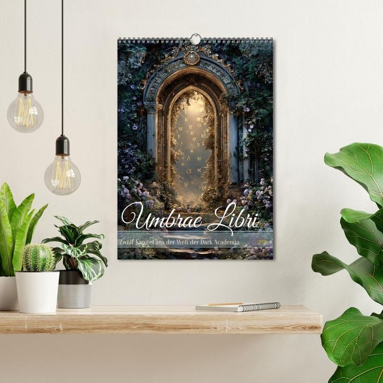 Produktbild: Umbrae Libri (Wandkalender 2026 DIN A3 hoch), CALVENDO Monatskalender