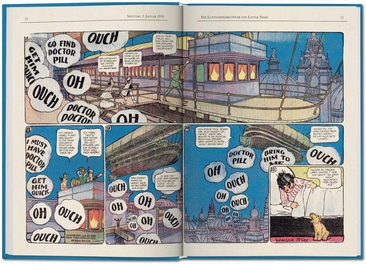 Produktbild: Winsor McCay. Die Luftschiffabenteuer von Little Nemo