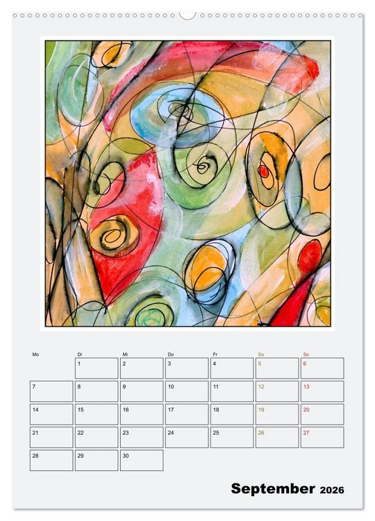 Produktbild: New Art Deco (hochwertiger Premium Wandkalender 2026 DIN A2 hoch), Kunstdruck in Hochglanz
