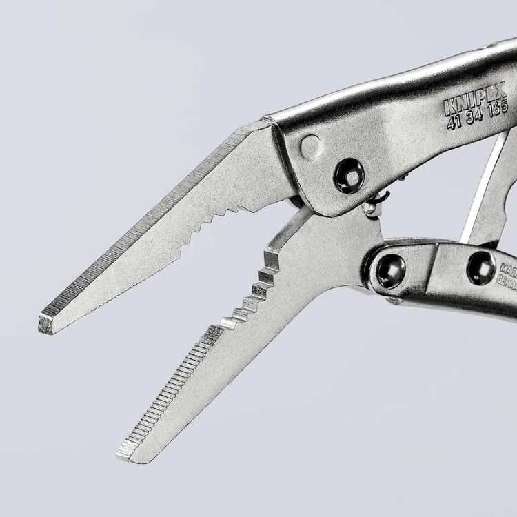 Produktbild: Knipex 41 34 165 Gripzange Gerade 0 - 24mm 165mm