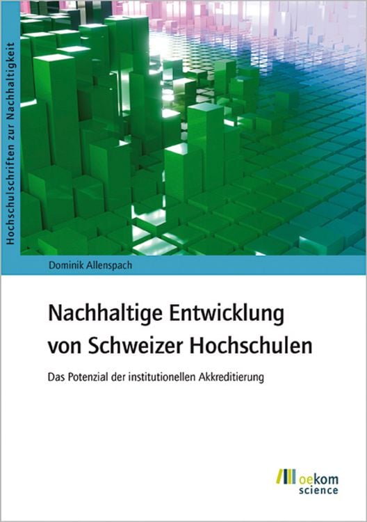 Produktbild: Nachhaltige Entwicklung von Schweizer Hochschulen