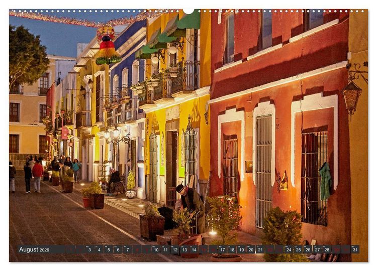 Produktbild: VIVA MEXIKO (Wandkalender 2026 DIN A2 quer), CALVENDO Monatskalender