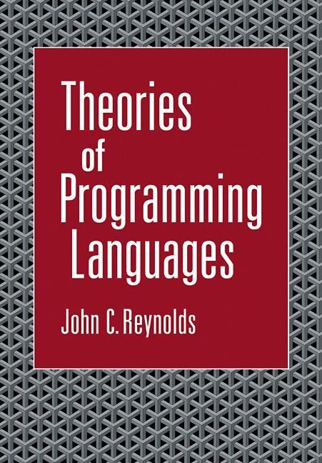 Produktbild: Theories of Programming Languages