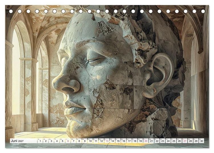 Produktbild: Anima Architectura, der Geist der Steine (Tischkalender 2027 DIN A5 quer), CALVENDO Monatskalender