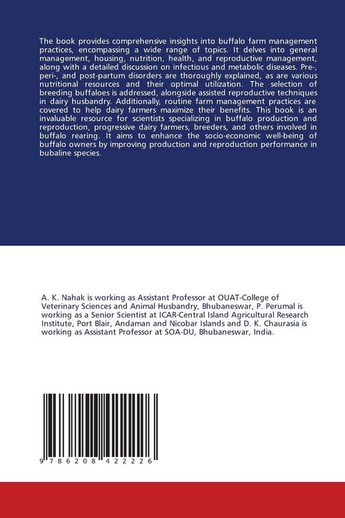 Produktbild: Effective Buffalo Farm Management