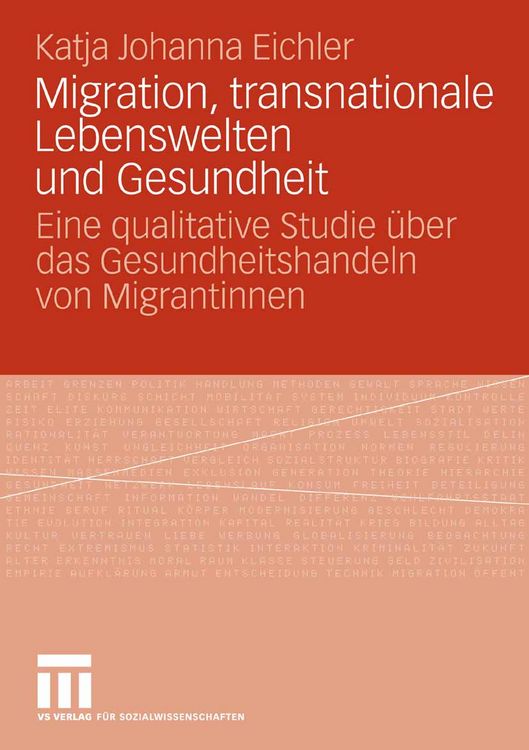 Produktbild: Migration, transnationale Lebenswelten und Gesundheit