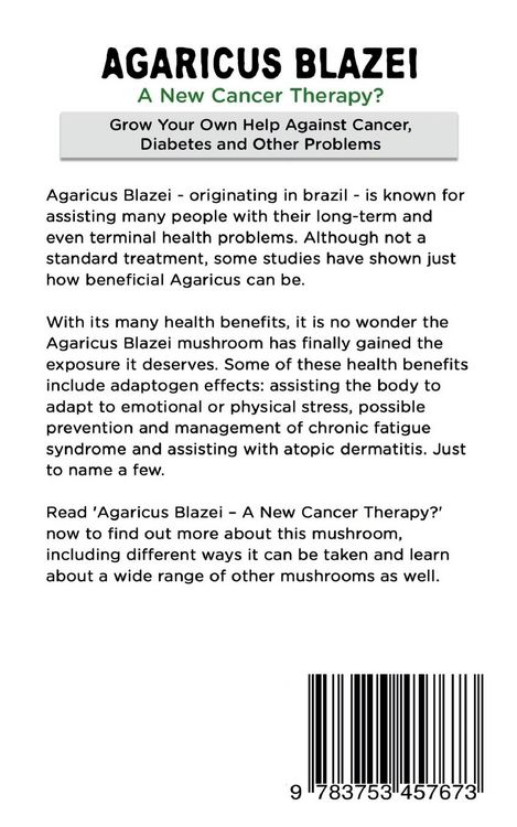 Produktbild: Agaricus Blazei - A New Cancer Therapy?