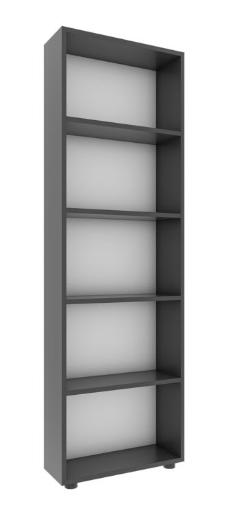 Produktbild: Holz B&uuml;ro Regal B&uuml;cher Ordner Aktenregal Bulas 5f