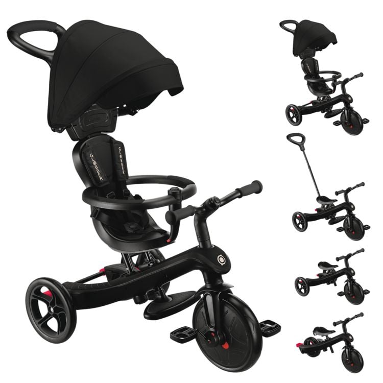 Produktbild: GLOBBER EXPLORER TRIKE 4in1 schwarz