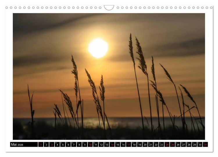Produktbild: Nordsee & Ostsee (Wandkalender 2026 DIN A3 quer), CALVENDO Monatskalender