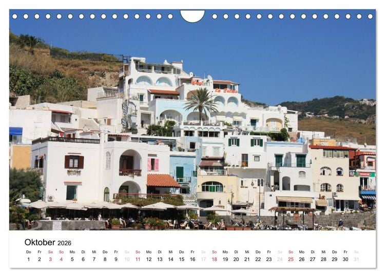 Produktbild: Ischia (Wandkalender 2026 DIN A4 quer), CALVENDO Monatskalender