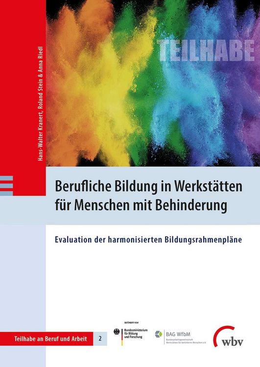 Produktbild: Berufliche Bildung in Werkst&auml;tten f&uuml;r Menschen mit Behinderung