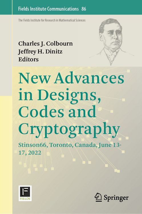 Produktbild: New Advances in Designs, Codes and Cryptography
