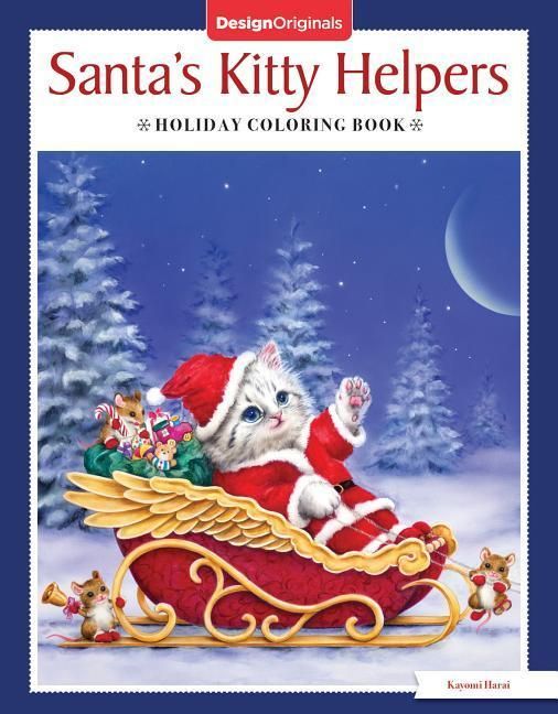 Produktbild: Santa's Kitty Helpers Holiday Coloring Book