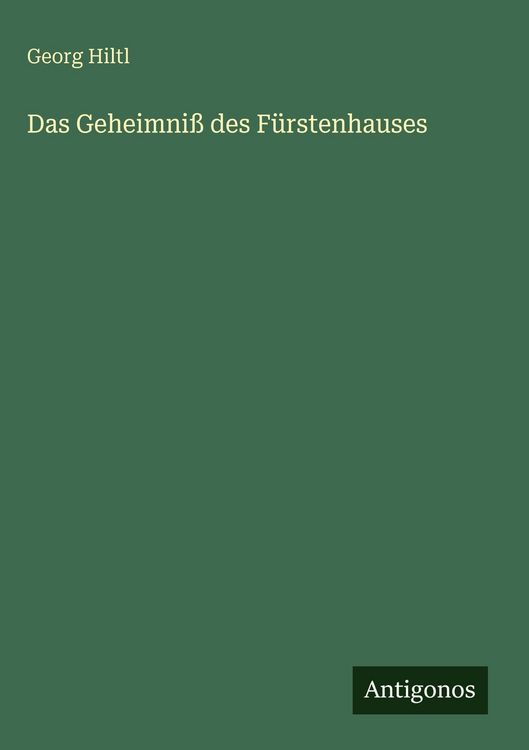 Produktbild: Das Geheimni&szlig; des F&uuml;rstenhauses
