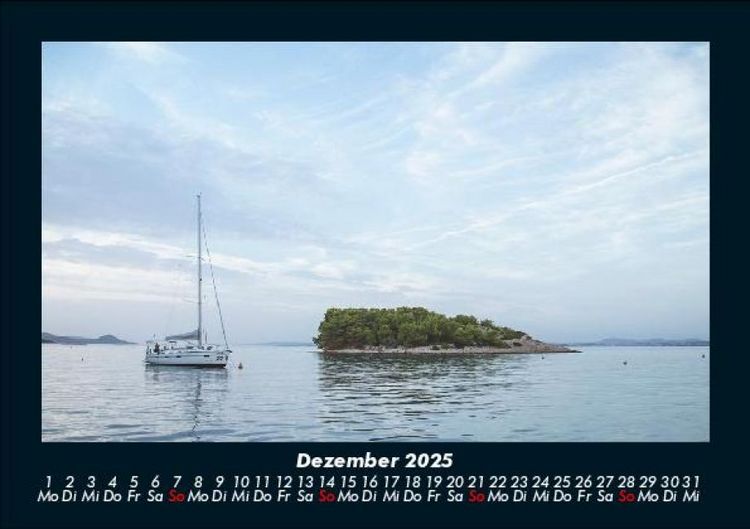 Produktbild: Boote 2025 Fotokalender DIN A5
