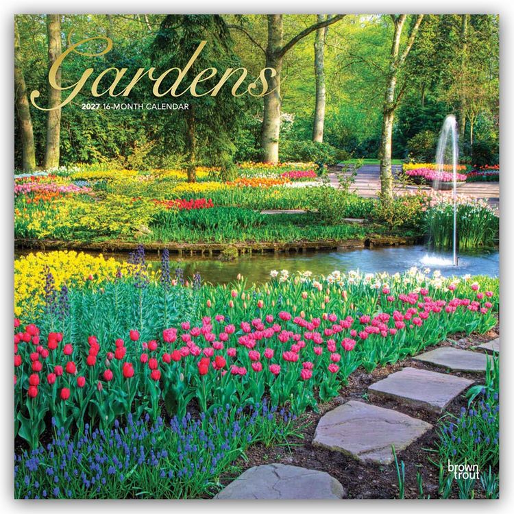 Produktbild: Gardens &ndash; G&auml;rten 2027 &ndash; 16-Monatskalender