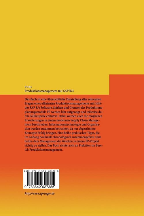 Produktbild: Produktionsmanagement mit SAP R/3