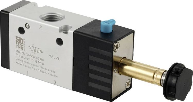 Produktbild: TRU COMPONENTS Magnetventil TC-12772460 TC-V3210-08G 1/4 1St.