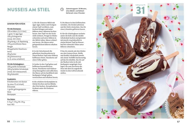 Produktbild: Meine Lieblingsrezepte: Eis, Parfait & Sorbet