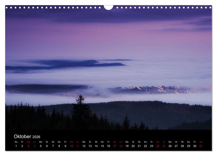 Produktbild: Wundersame Natur in Deutschland (Wandkalender 2026 DIN A3 quer), CALVENDO Monatskalender
