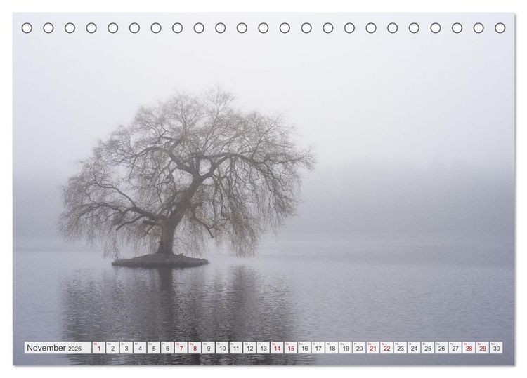 Produktbild: Romantisches Wegberg (Tischkalender 2026 DIN A5 quer), CALVENDO Monatskalender