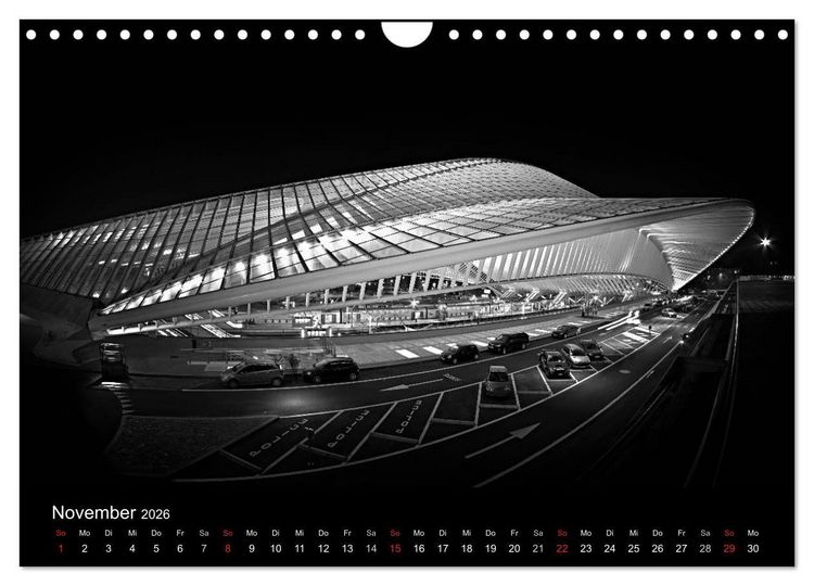 Produktbild: Black-Schwarz-Noir 2026 (Wandkalender 2026 DIN A4 quer), CALVENDO Monatskalender