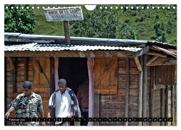 Produktbild: Mit der Eisenbahn durch Madagaskar (Wandkalender 2026 DIN A4 quer), CALVENDO Monatskalender