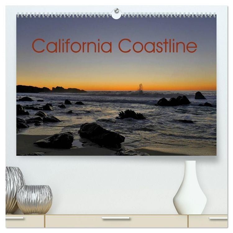 Produktbild: California Coasline (High Quality Premium Wall Calendar 2027 DIN A2 landscape),CALVENDO 12 Month Wall Calendar