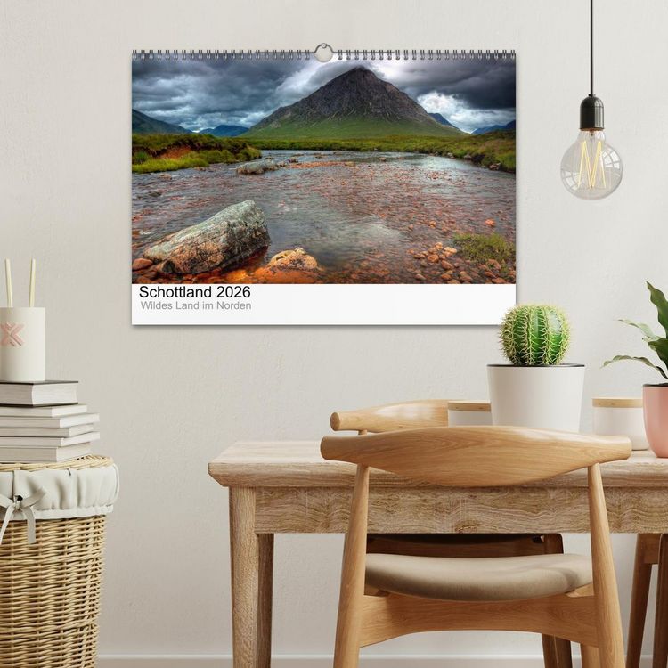 Produktbild: Schottland 2026 - Wildes Land im Norden (Wandkalender 2026 DIN A3 quer), CALVENDO Monatskalender