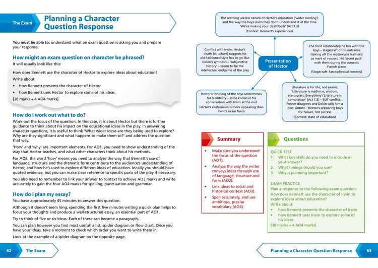 Produktbild: Collins Snap Revision Text Guides - The History Boys: Aqa GCSE English Literature