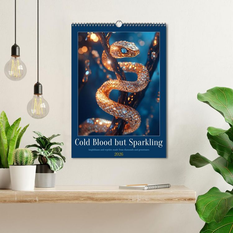 Produktbild: Cold Blood but Sparkeling (Wall Calendar 2026 DIN A3 portrait), CALVENDO 12 Month Wall Calendar
