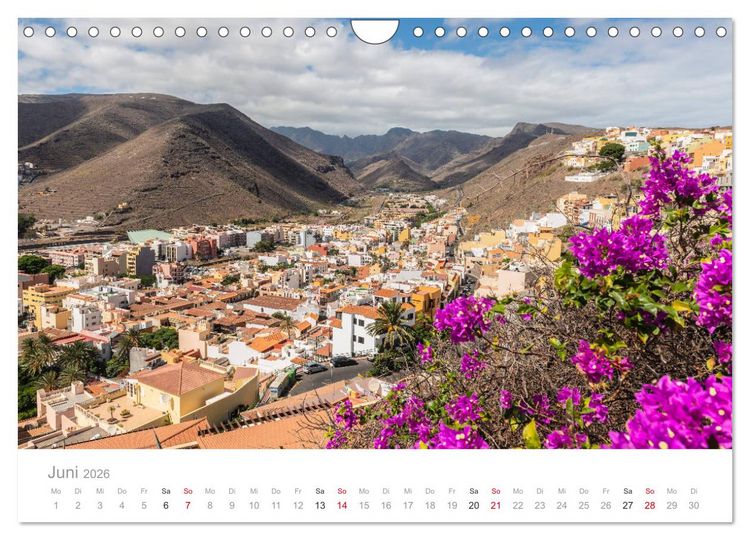 Produktbild: La Gomera &ndash; Die gr&uuml;ne Perle der Kanaren. (Wandkalender 2026 DIN A4 quer), CALVENDO Monatskalender